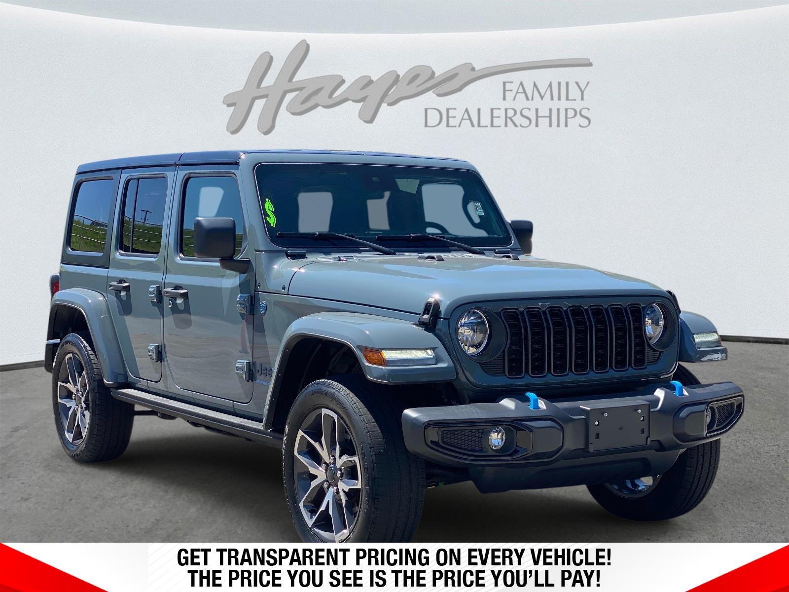 Anvil Clear Coat 2024 Jeep Wrangler 4xe SUV / Crossover Four-Wheel Drive 8-Speed Automatic