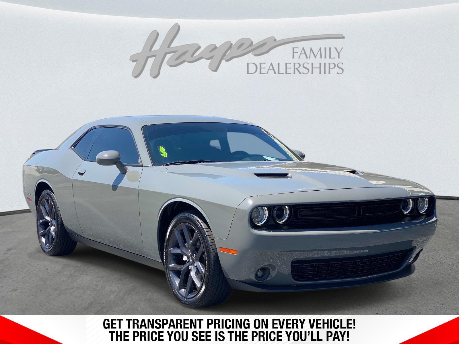 Destroyer Gray Clearcoat 2023 Dodge Challenger Coupe Rear-Wheel Drive 8-Speed Automatic