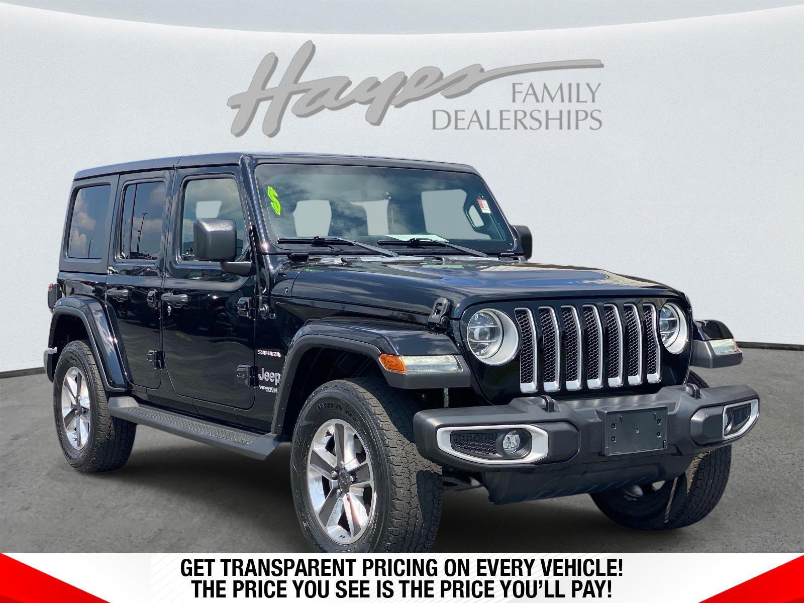 Black Clearcoat 2021 Jeep Wrangler SUV / Crossover Four-Wheel Drive 8-Speed Automatic