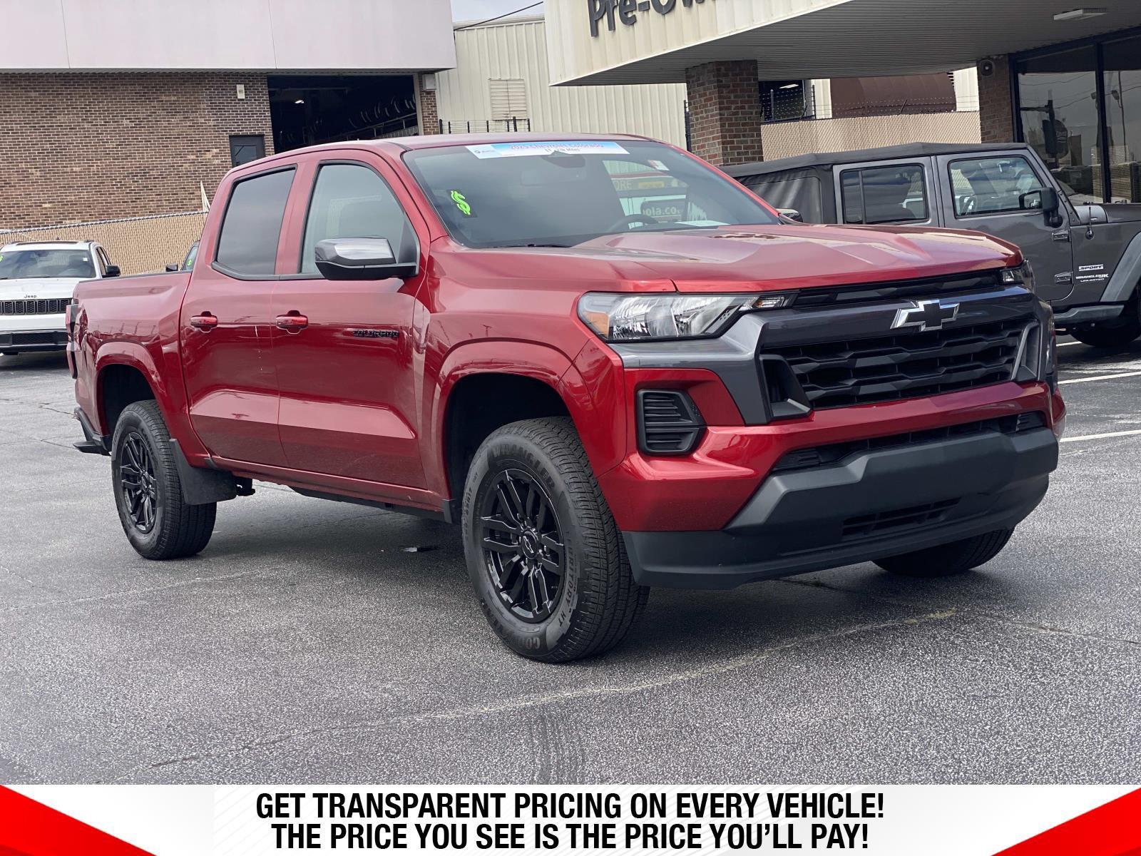 Radiant Red Tintcoat 2025 Chevrolet Colorado Pickup Truck 4X2 8-Speed Automatic