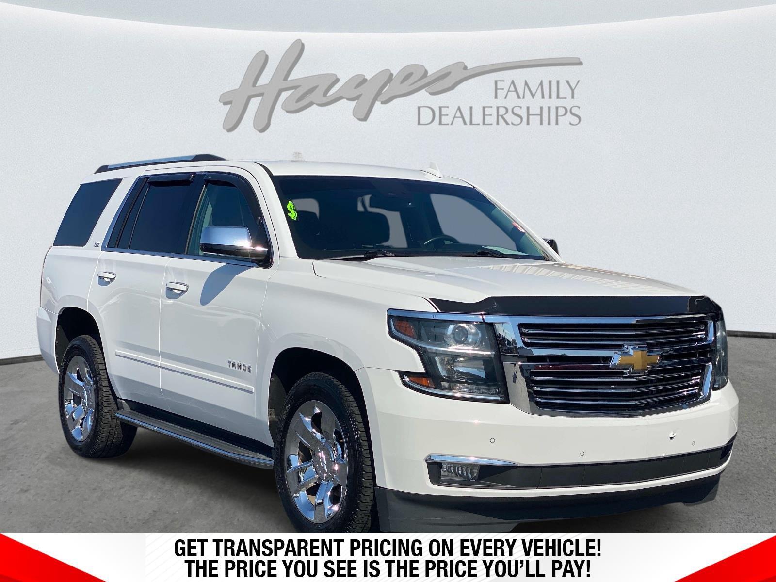 Summit White 2016 Chevrolet Tahoe SUV / Crossover 4X2 6-Speed Automatic