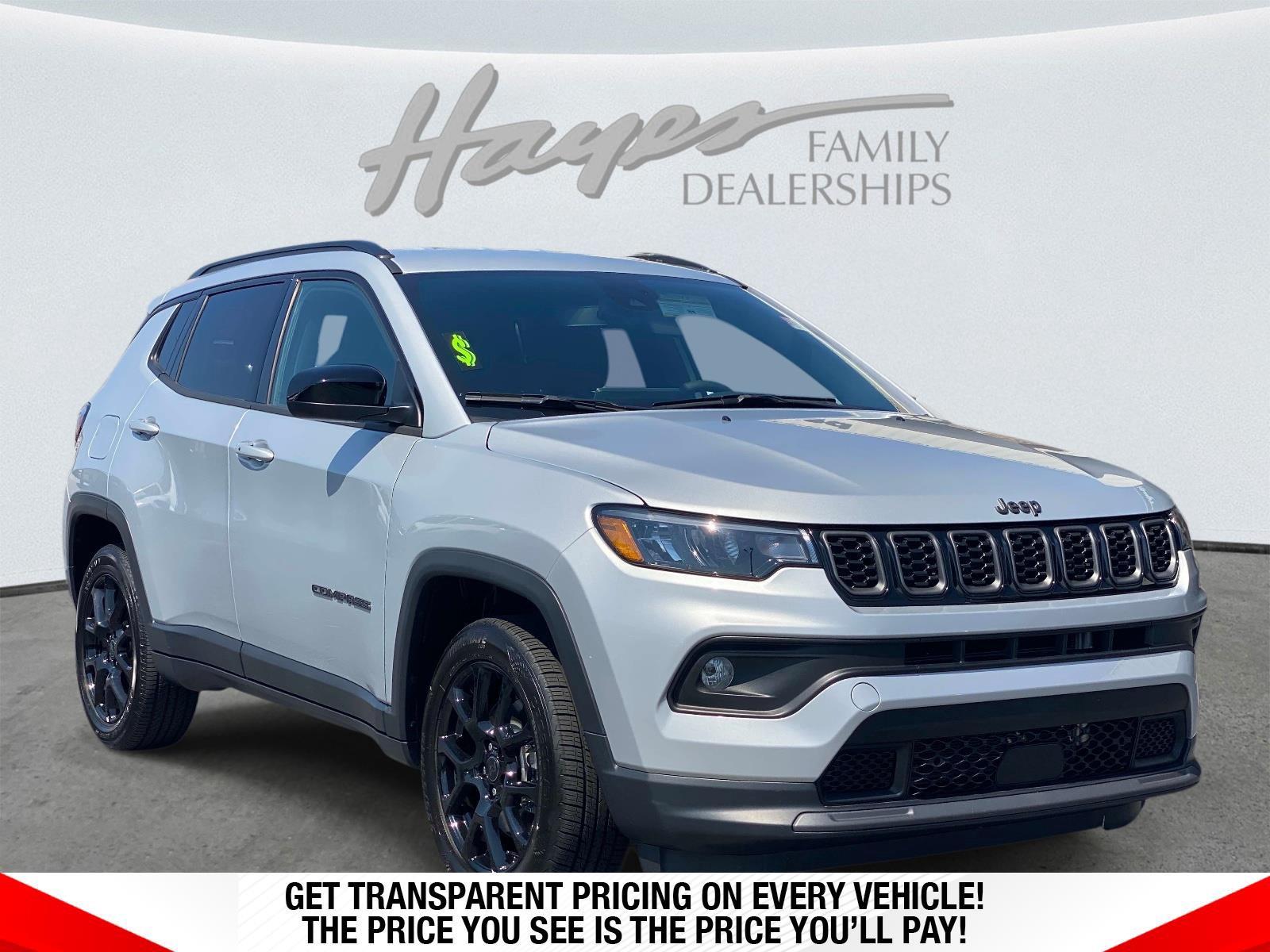Silver Zynith Metallic Clearcoat 2025 Jeep Compass SUV / Crossover Four-Wheel Drive 8-Speed Automatic