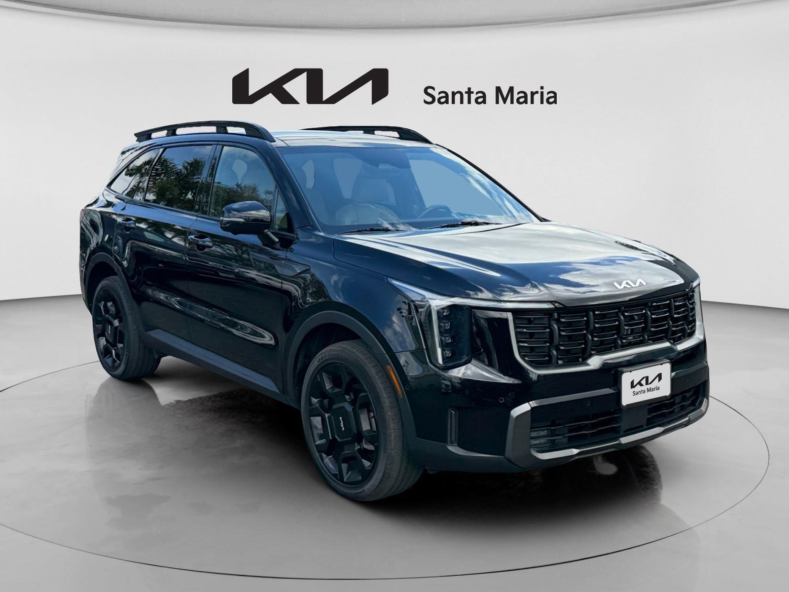 Ebony Black 2024 Kia Sorento X-Line SX Prestige AWD SUV / Crossover All-Wheel Drive 8-Speed Automatic