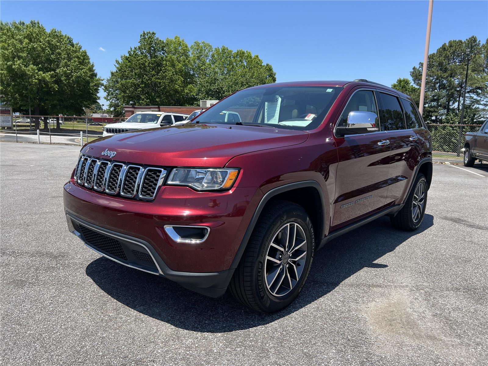 Velvet Red Pearlcoat 2019 Jeep Grand Cherokee Limited 4WD SUV / Crossover Four-Wheel Drive 8-Speed Automatic