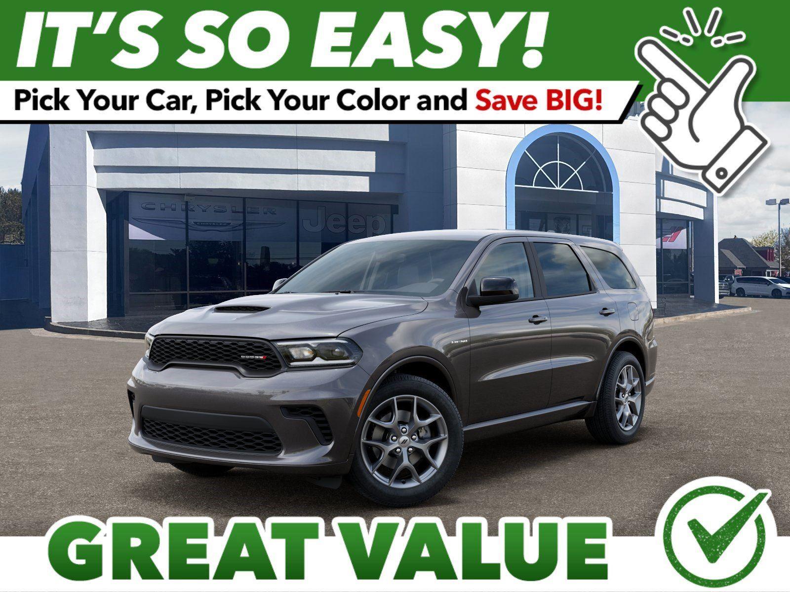 Vapor Gray 2026 Dodge Durango GT HEMI AWD SUV / Crossover All-Wheel Drive 8-Speed Automatic