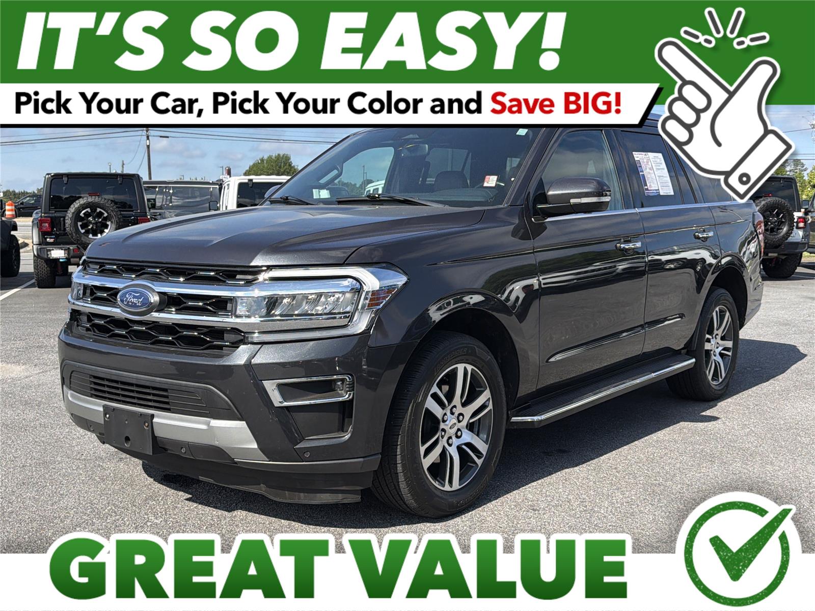 Dark Matter Gray 2023 Ford Expedition Limited RWD SUV / Crossover 4X2 Automatic