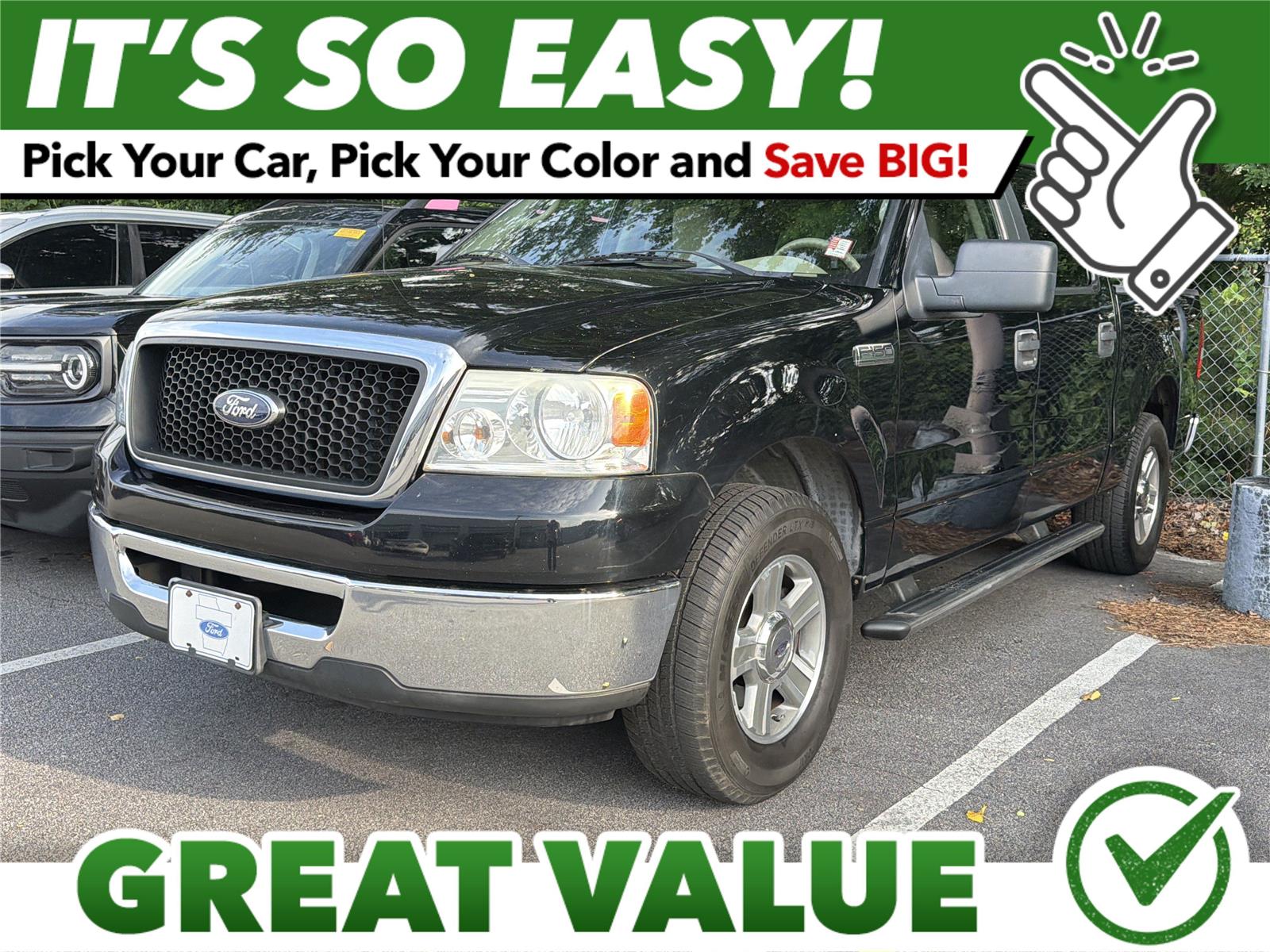 2007 Ford F-150 XLT SuperCrew Short Bed Pickup Truck Rear-Wheel Drive 4-Speed Automatic Overdrive