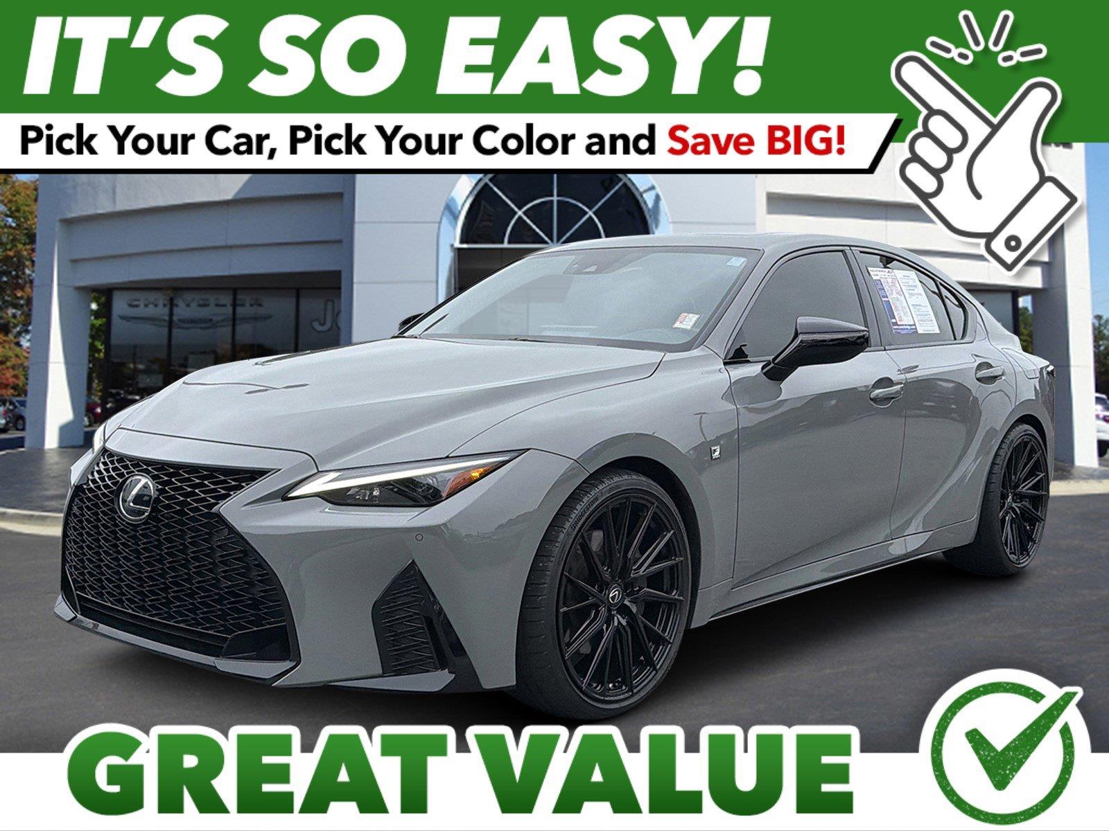 Incognito 2025 Lexus IS 350 F Sport RWD Sedan Rear-Wheel Drive Automatic