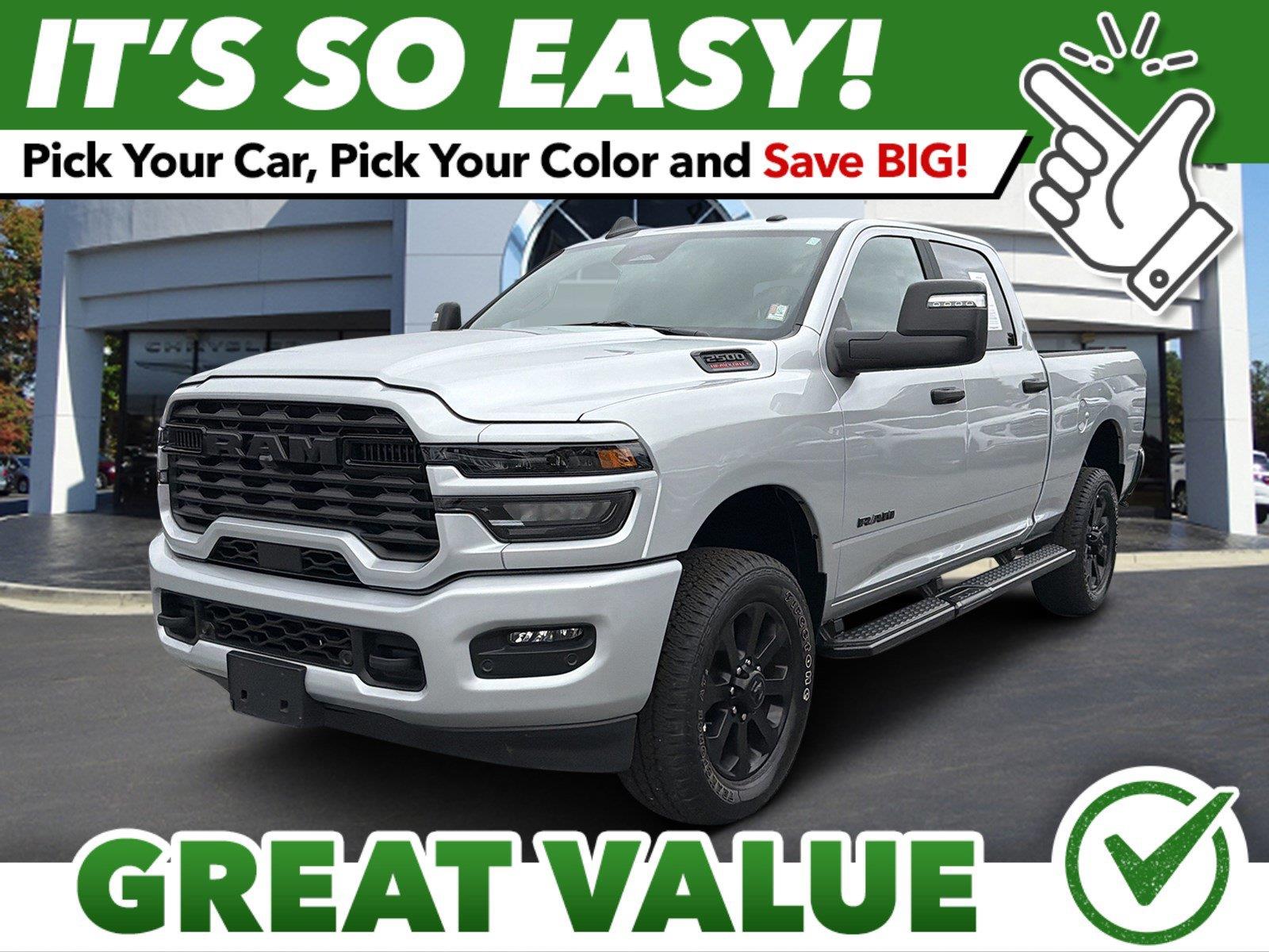 Silver Zynith 2026 RAM 2500 Pickup Truck Four-Wheel Drive 8-Speed Automatic