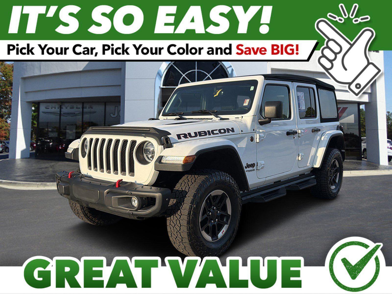 Bright White Clearcoat 2019 Jeep Wrangler SUV / Crossover Four-Wheel Drive 8-Speed Automatic