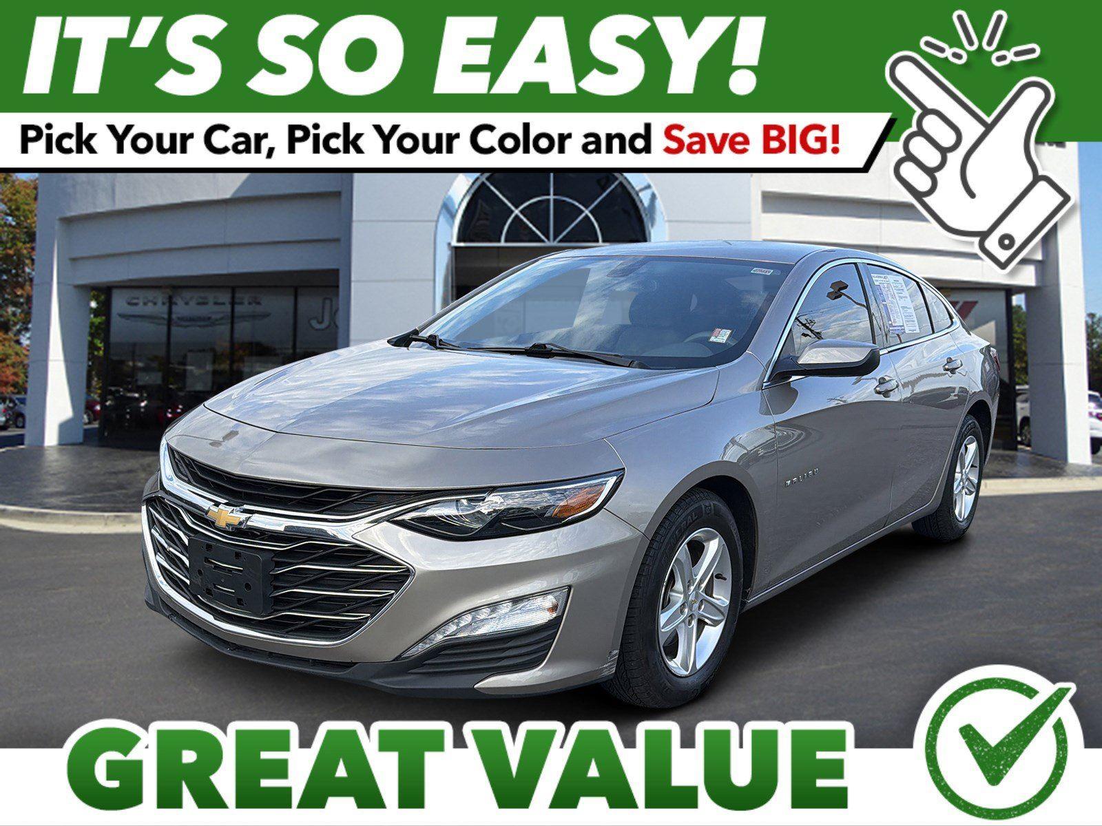 Mineral Gray Metallic 2022 Chevrolet Malibu Sedan Front-Wheel Drive Continuously Variable Transmission