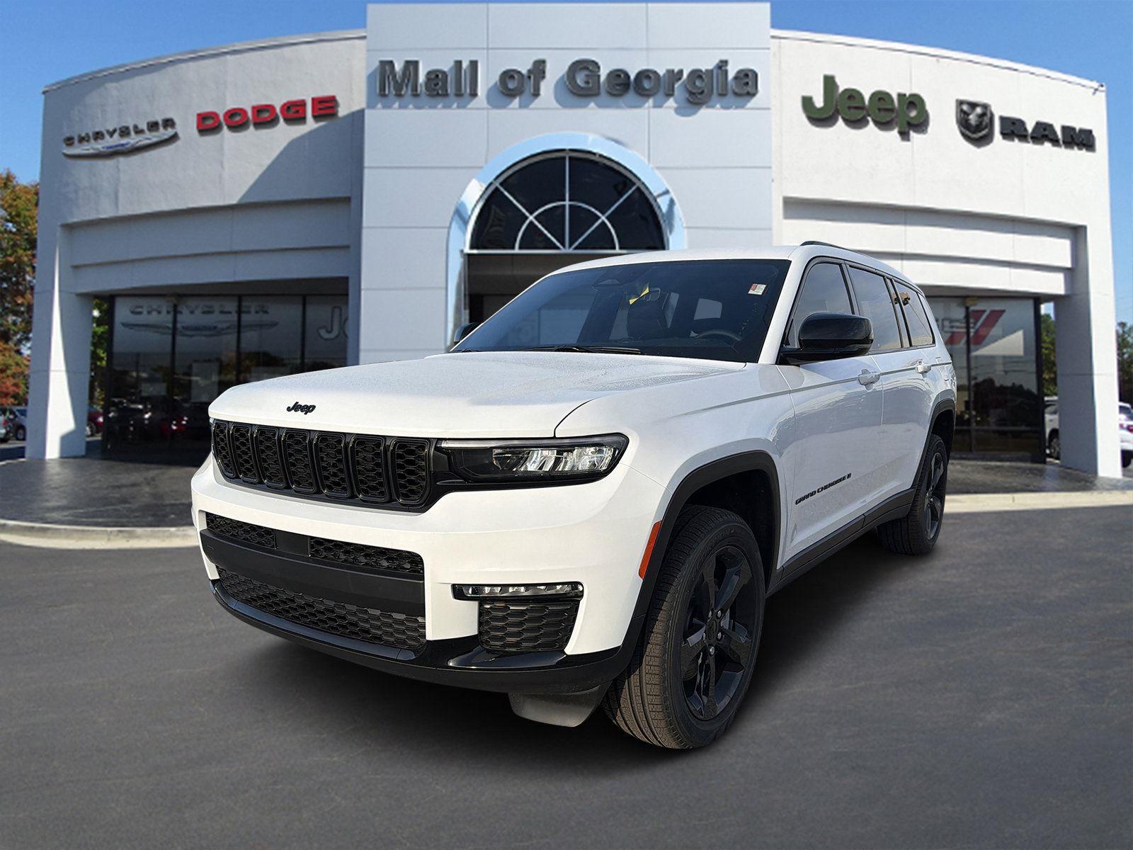 Bright White Clearcoat 2025 Jeep Grand Cherokee L SUV / Crossover Four-Wheel Drive 8-Speed Automatic