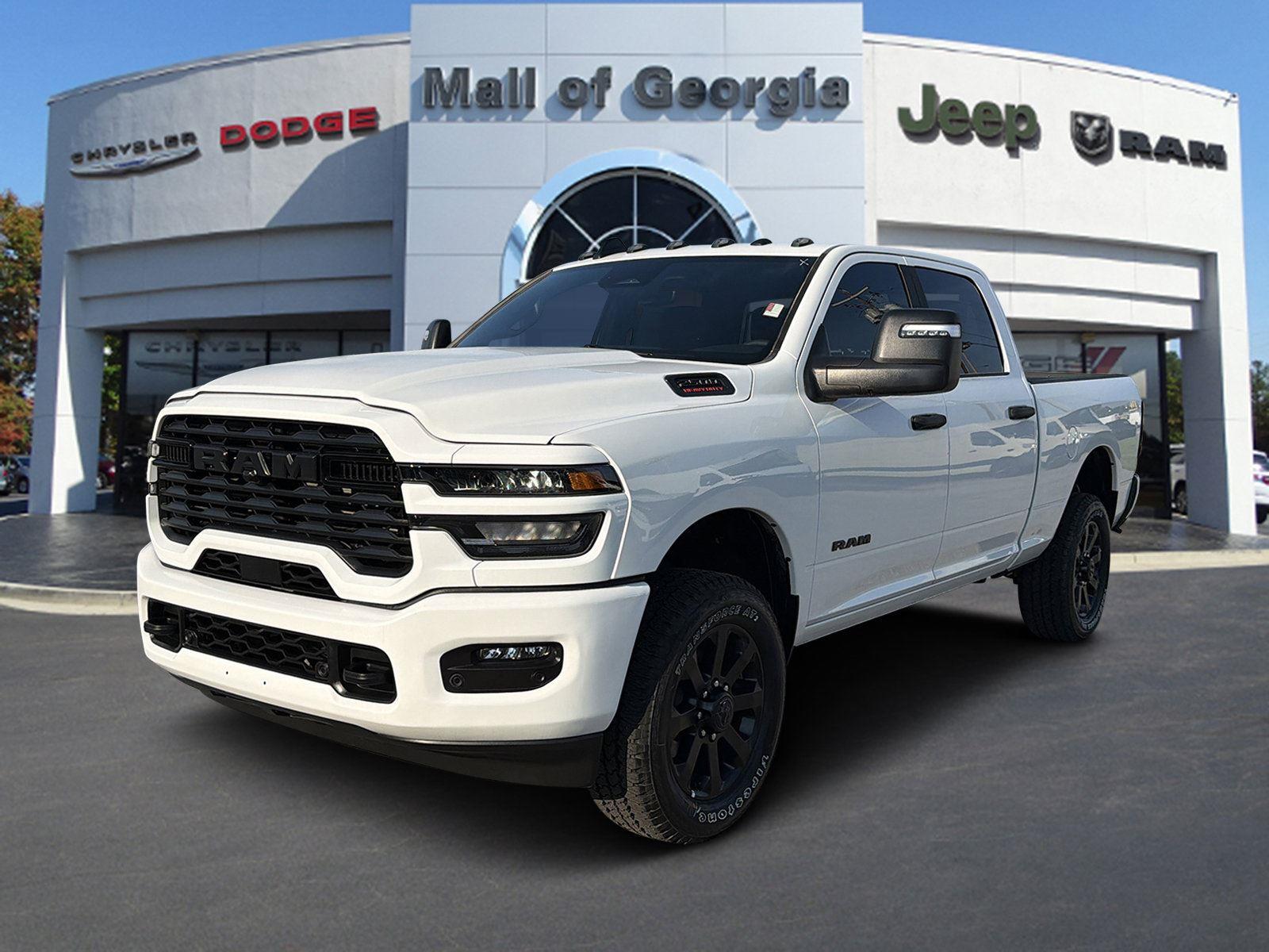 Bright White Clearcoat 2026 RAM 2500 Pickup Truck Four-Wheel Drive 8-Speed Automatic