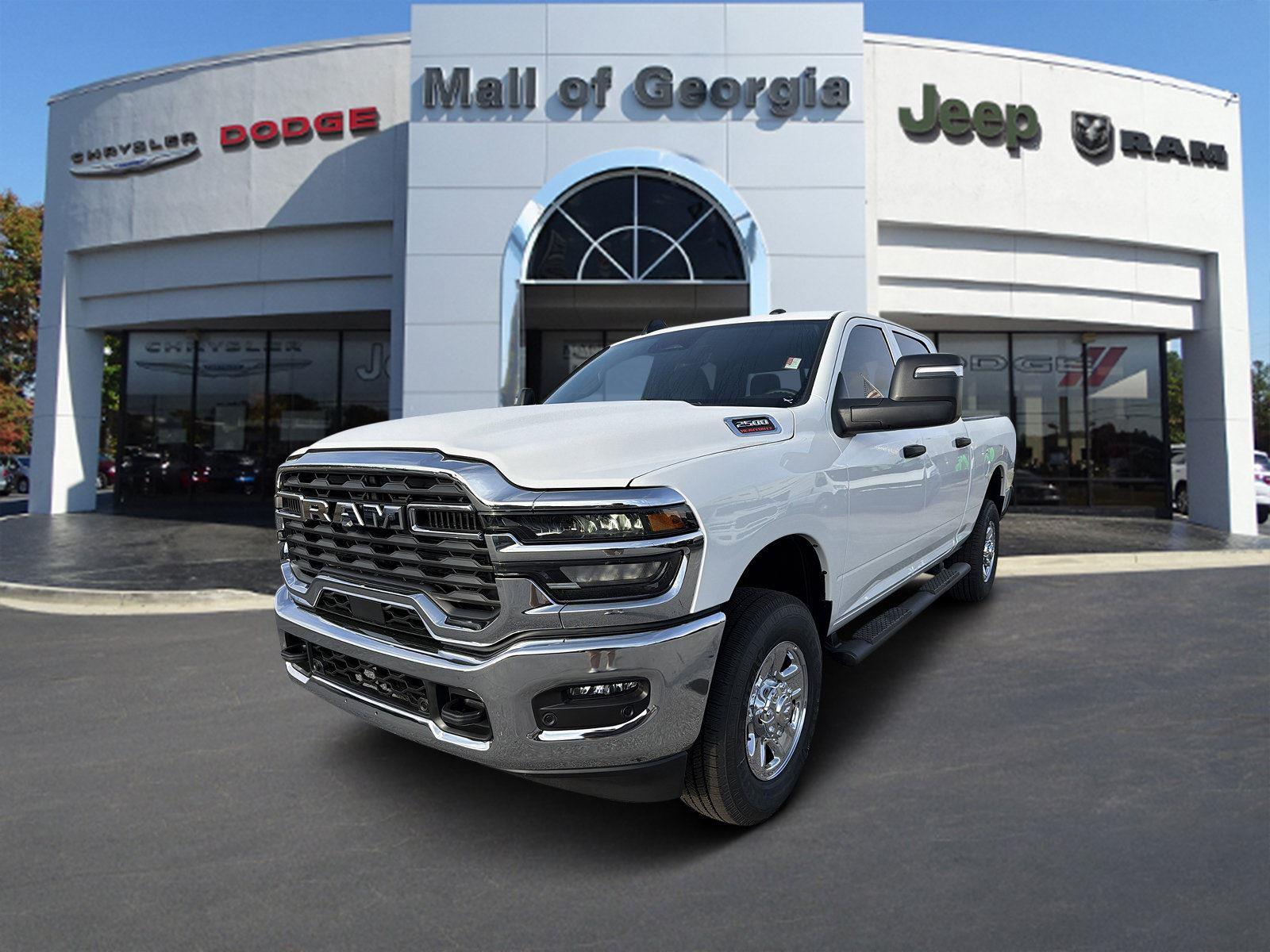 Bright White Clearcoat 2026 RAM 2500 Pickup Truck Four-Wheel Drive 8-Speed Automatic