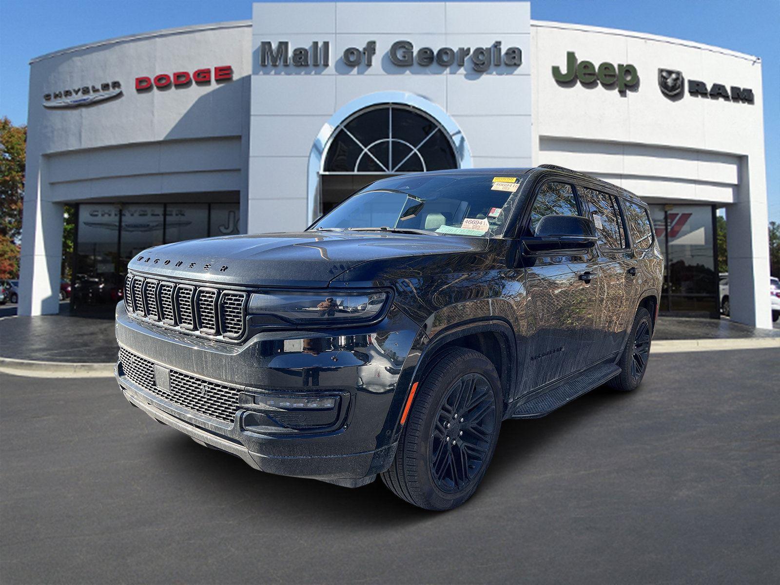 Diamond Black Crystal Pearlcoat 2024 Jeep Wagoneer SUV / Crossover 4X2 8-Speed Automatic