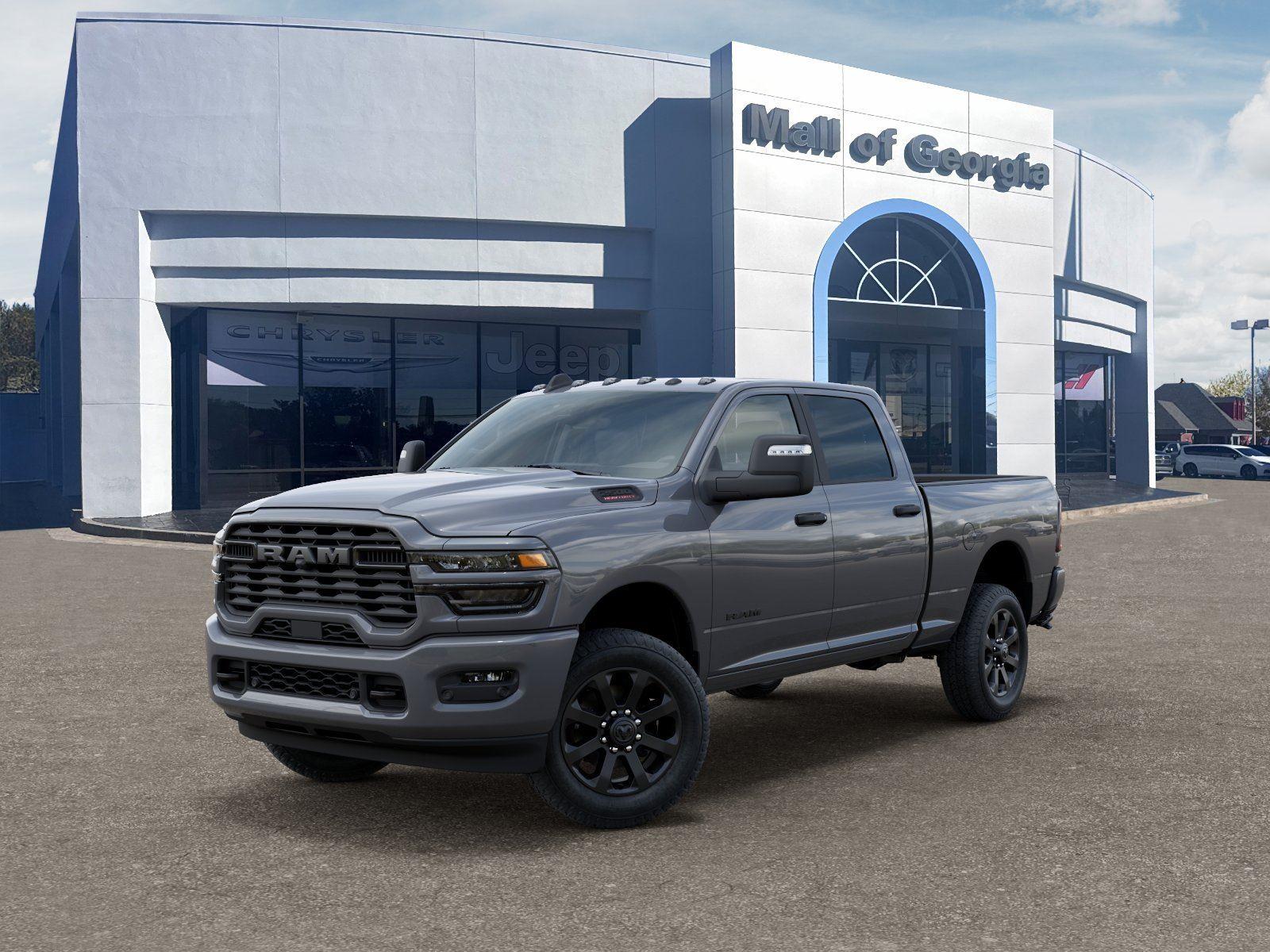 Black Clearcoat 2026 RAM 2500 Pickup Truck Four-Wheel Drive 8-Speed Automatic