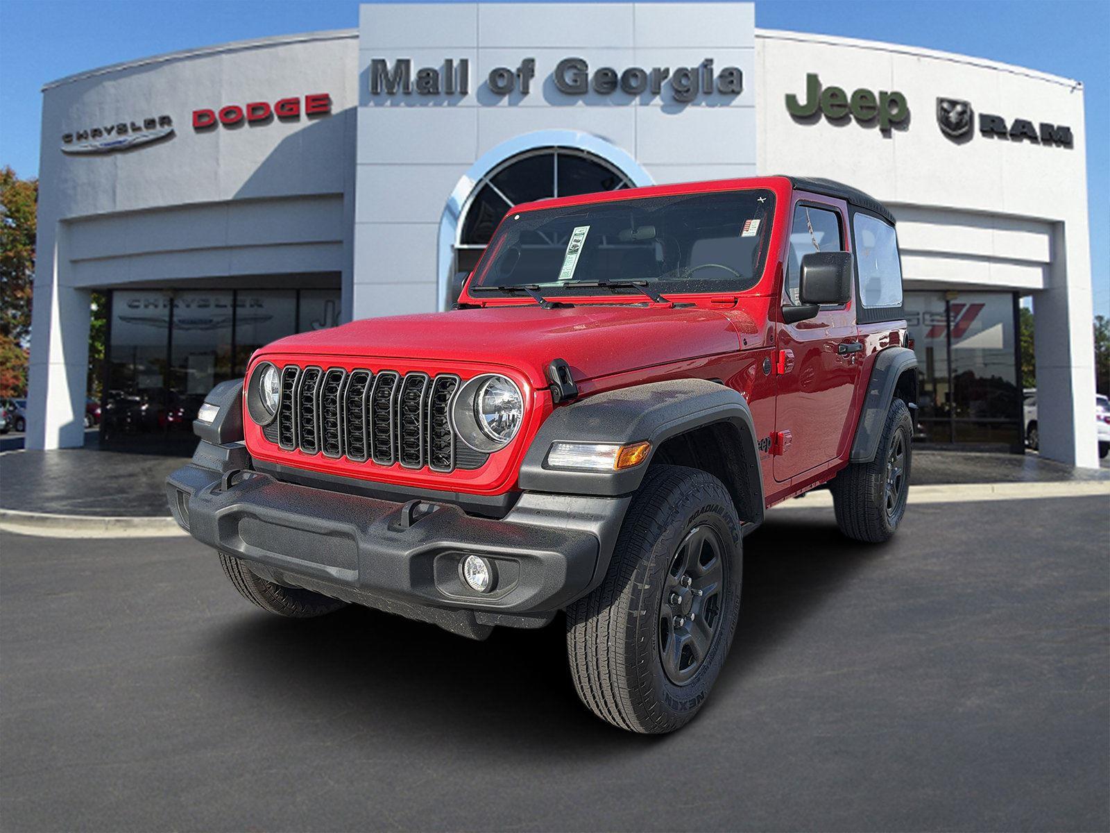 Firecracker Red Clearcoat 2026 Jeep Wrangler SUV / Crossover Four-Wheel Drive 6-Speed Manual