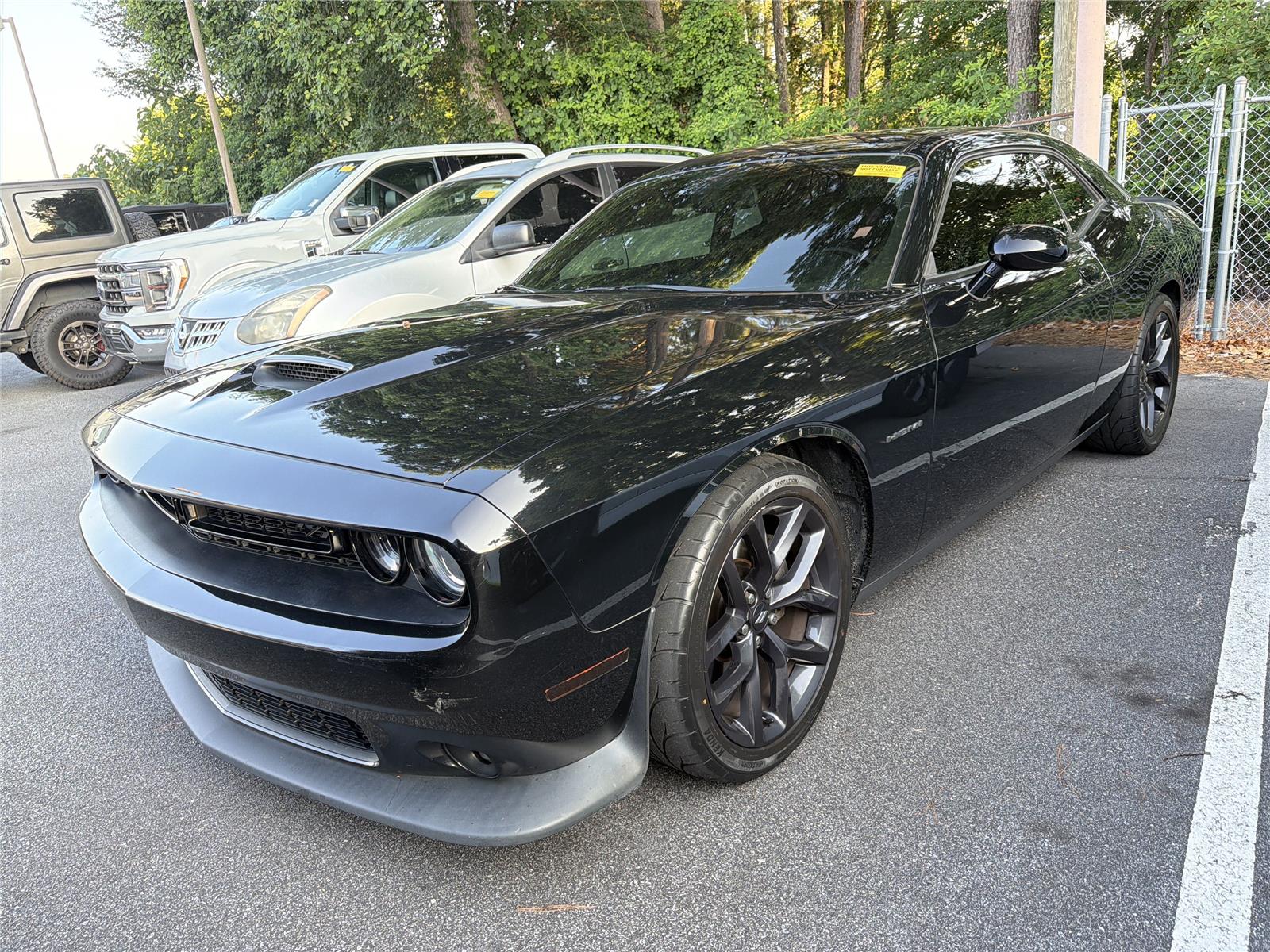 Pitch Black Clearcoat 2021 Dodge Challenger Coupe Rear-Wheel Drive 8-Speed Automatic