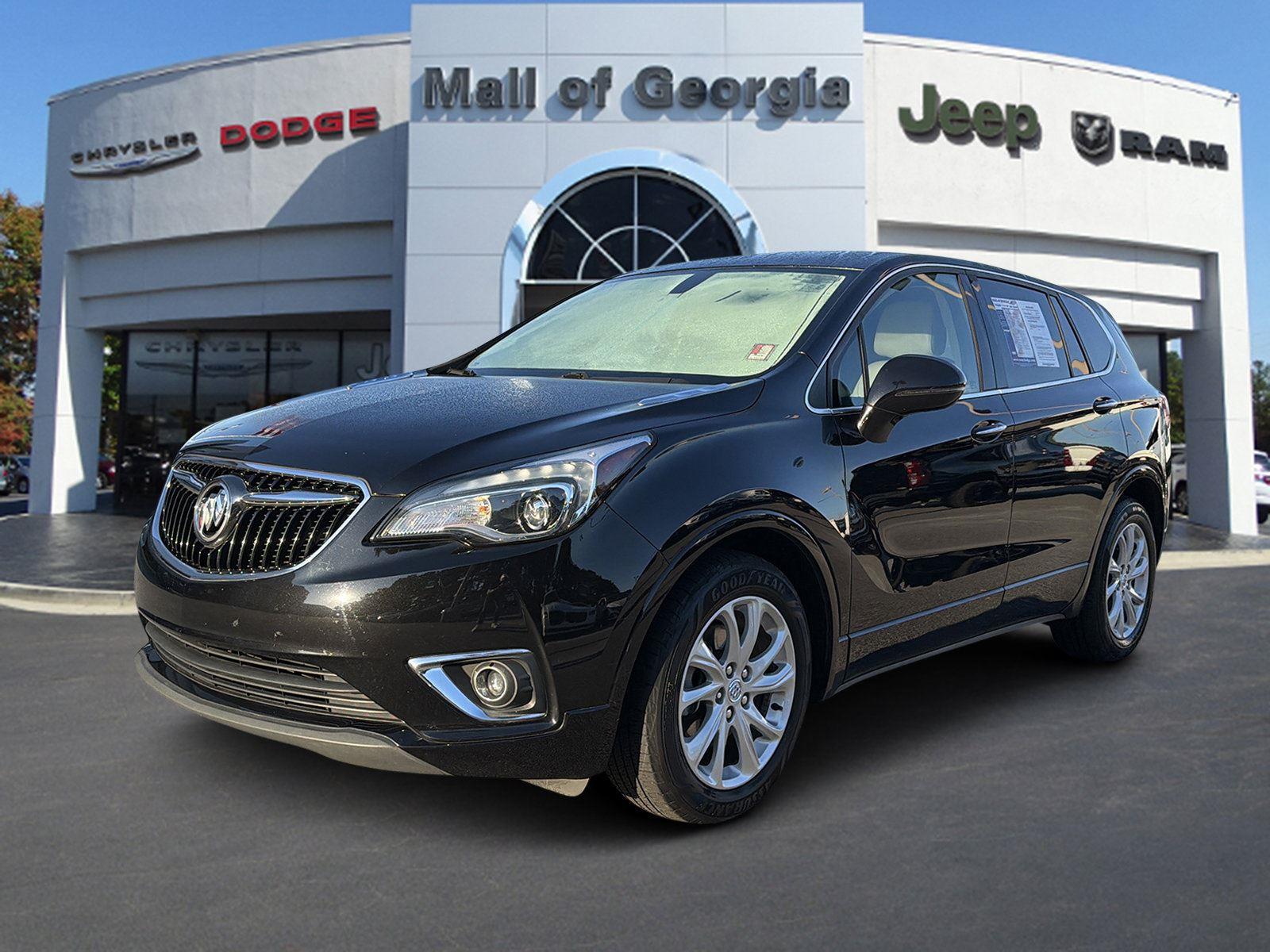 Black (Ebony Twilight Metallic) 2019 Buick Envision SUV / Crossover Front-Wheel Drive 6-Speed Automatic