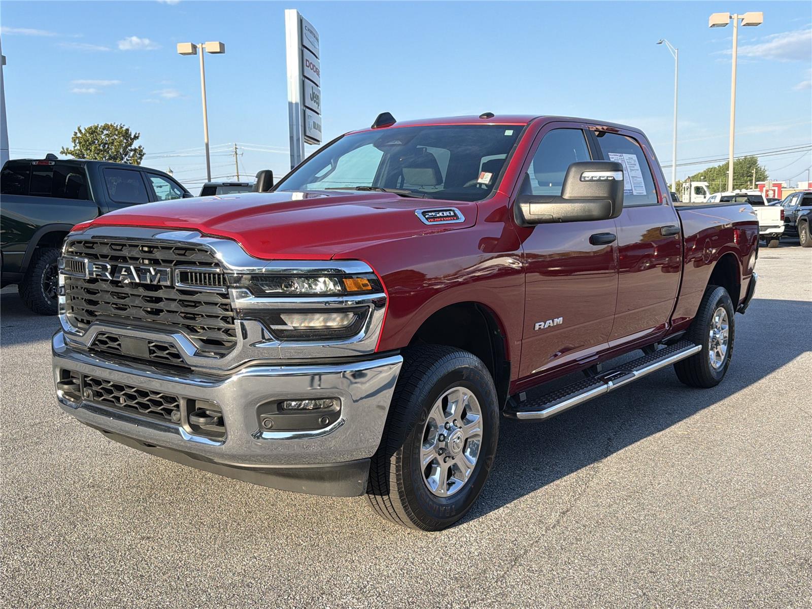 Molten Red Pearlcoat 2026 RAM 2500 Pickup Truck Four-Wheel Drive 8-Speed Automatic