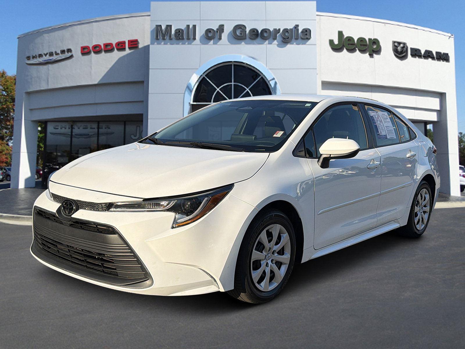 Ice Cap 2024 Toyota Corolla Sedan Front-Wheel Drive Continuously Variable Transmission