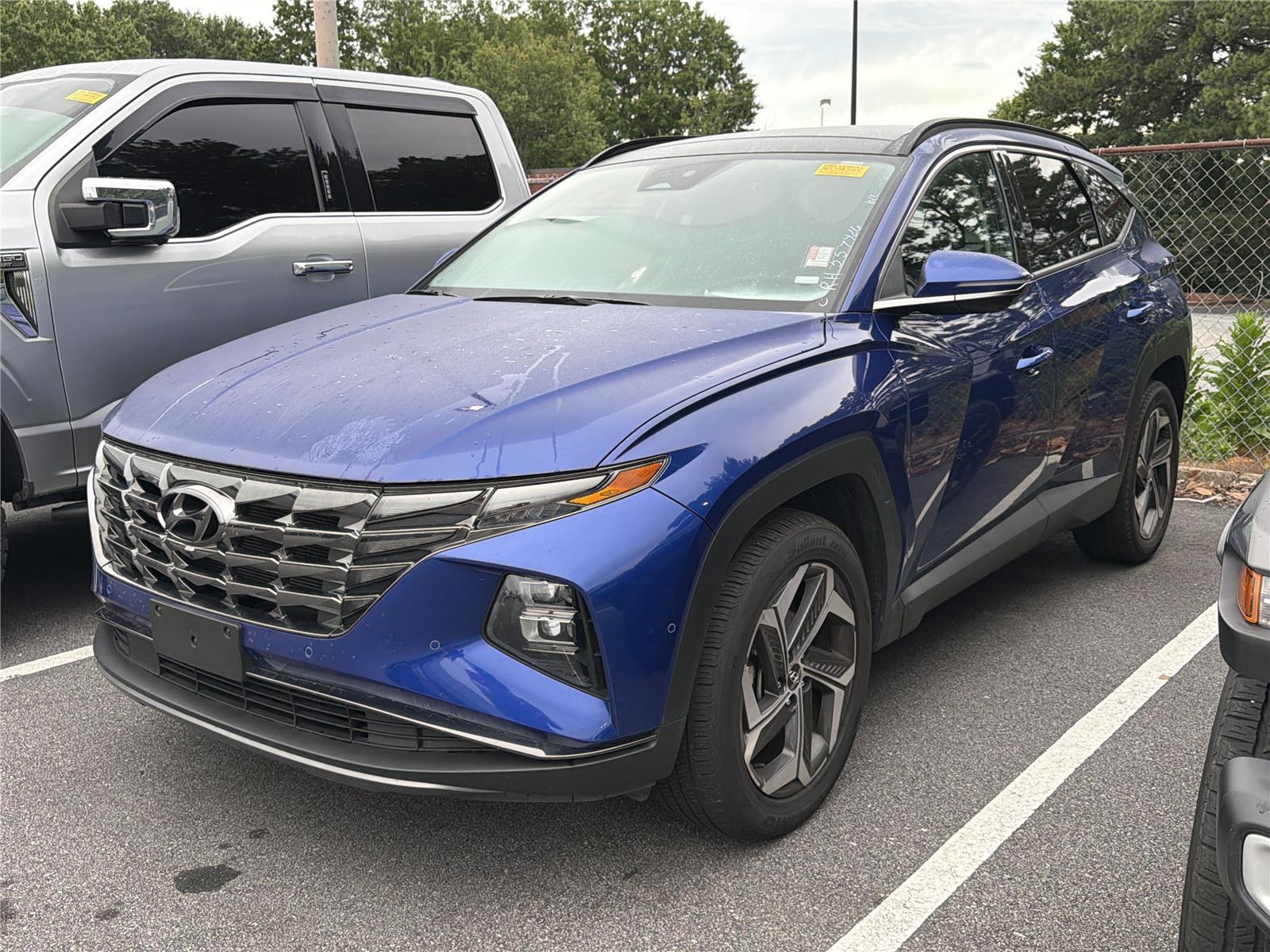 Intense Blue 2024 Hyundai Tucson SUV / Crossover All-Wheel Drive Automatic