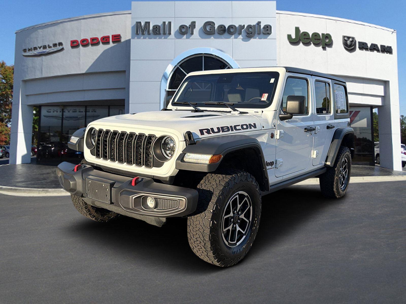 Bright White Clearcoat 2025 Jeep Wrangler SUV / Crossover Four-Wheel Drive 8-Speed Automatic