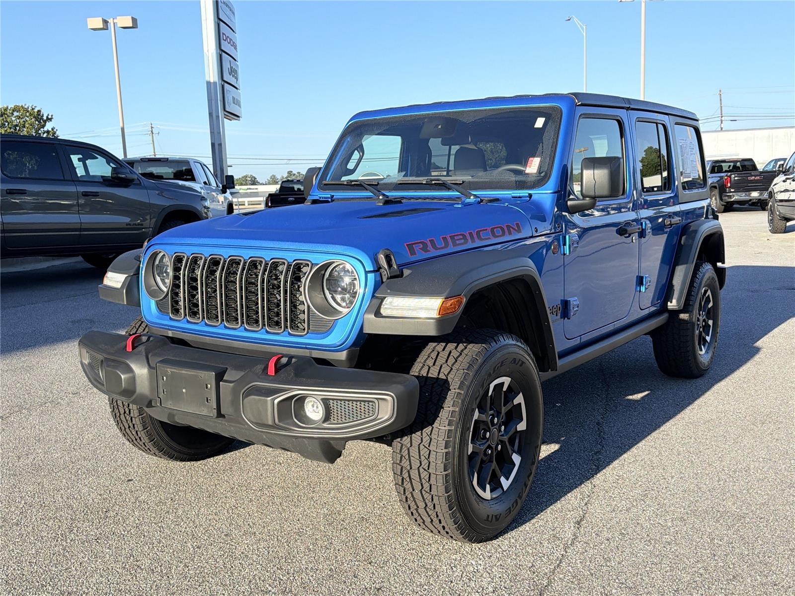 Hydro Blue Pearlcoat 2025 Jeep Wrangler SUV / Crossover Four-Wheel Drive 8-Speed Automatic