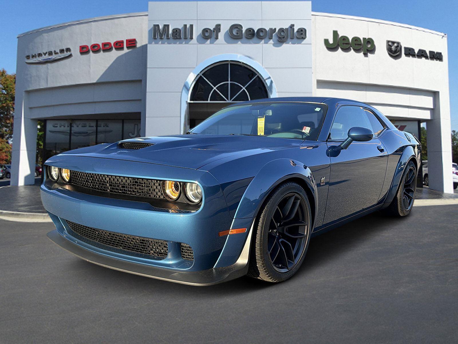Blue (Frostbite) 2020 Dodge Challenger Coupe Rear-Wheel Drive 8-Speed Automatic
