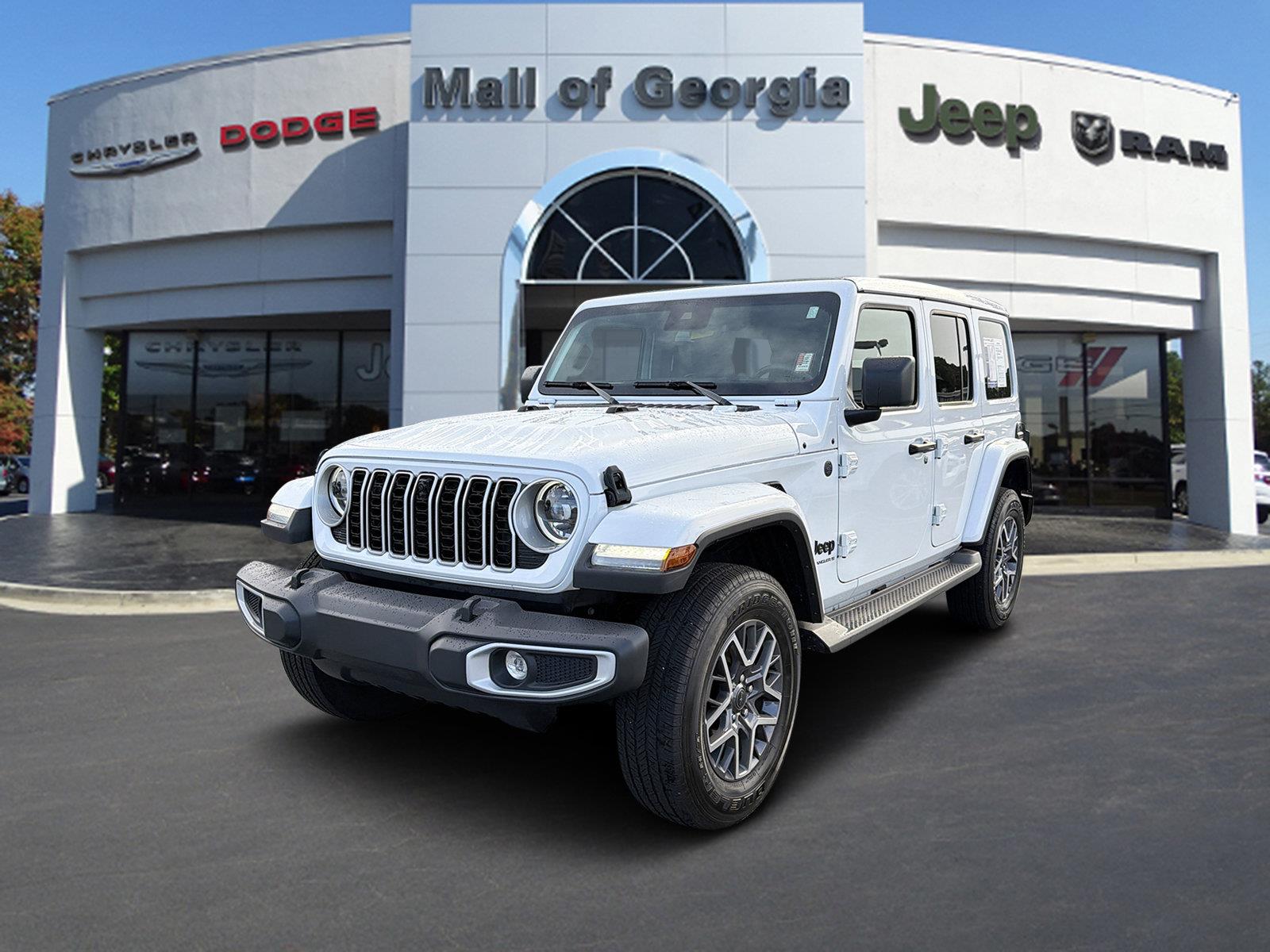 Bright White Clearcoat 2025 Jeep Wrangler SUV / Crossover Four-Wheel Drive 8-Speed Automatic