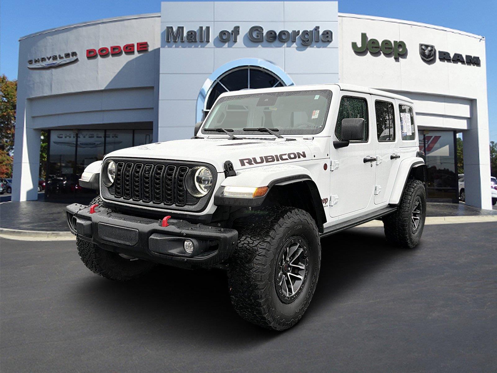 Bright White Clearcoat 2025 Jeep Wrangler SUV / Crossover Four-Wheel Drive 8-Speed Automatic