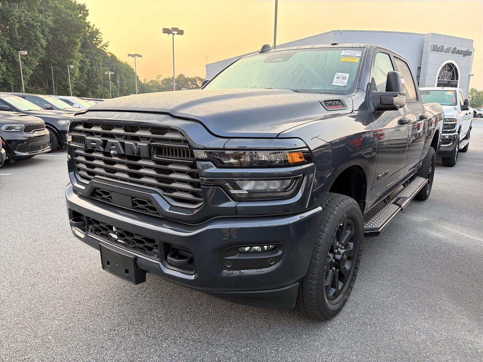 Forged Blue Metallic 2026 RAM 2500 Pickup Truck Four-Wheel Drive 8-Speed Automatic