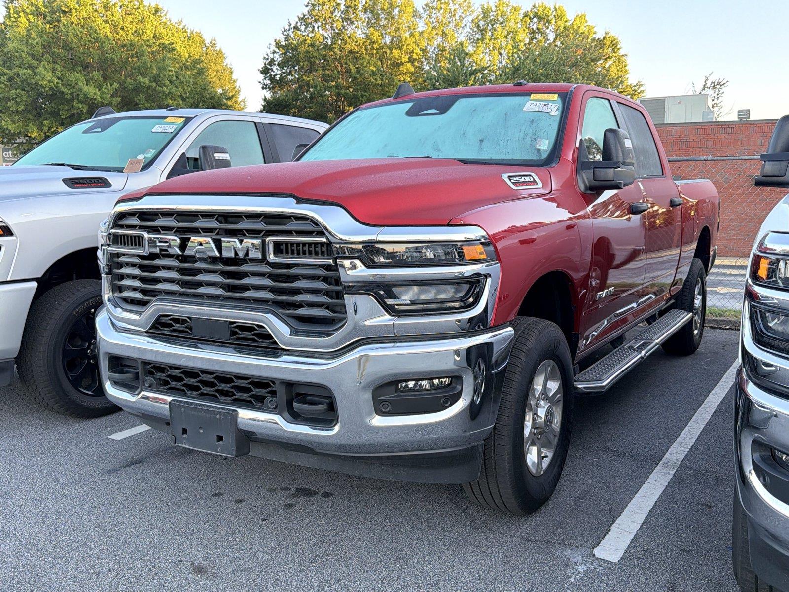Molten Red Pearlcoat 2026 RAM 2500 Pickup Truck Four-Wheel Drive 8-Speed Automatic