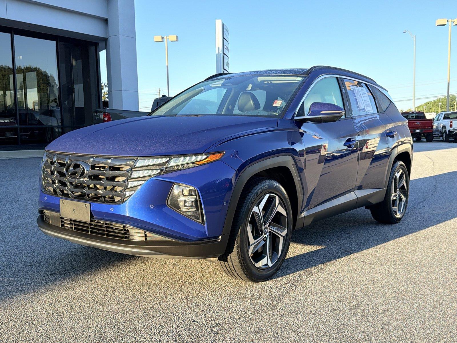 Intense Blue 2024 Hyundai Tucson SUV / Crossover All-Wheel Drive Automatic