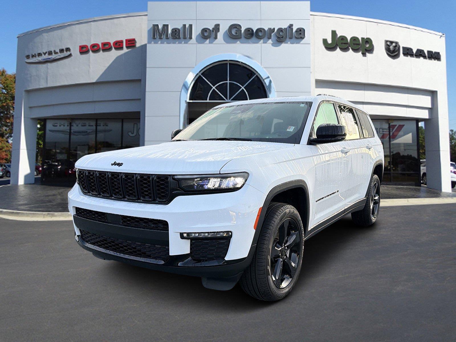 Bright White Clearcoat 2025 Jeep Grand Cherokee L SUV / Crossover Four-Wheel Drive 8-Speed Automatic