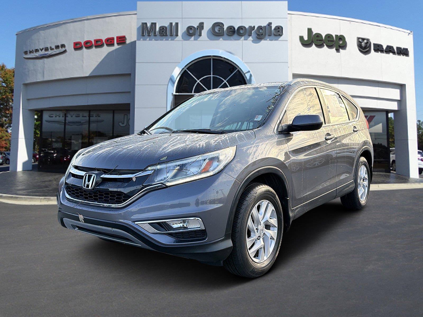 Gray (Modern Steel Metallic) 2016 Honda CR-V SUV / Crossover Front-Wheel Drive Continuously Variable Transmission