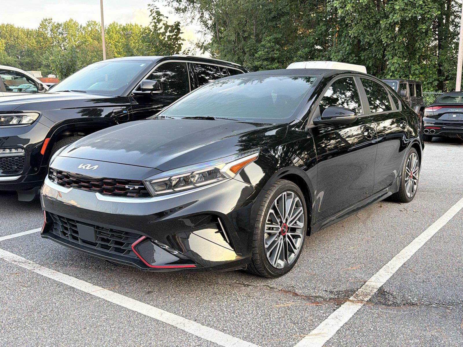 Aurora Black Pearl 2023 Kia Forte Sedan Front-Wheel Drive 7-Speed Automatic