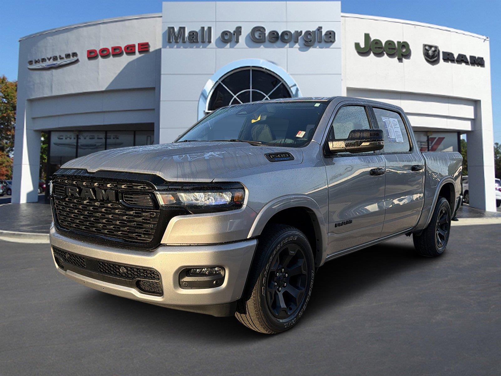 Billet Silver Metallic Clearcoat 2025 RAM 1500 Pickup Truck Four-Wheel Drive 8-Speed Automatic
