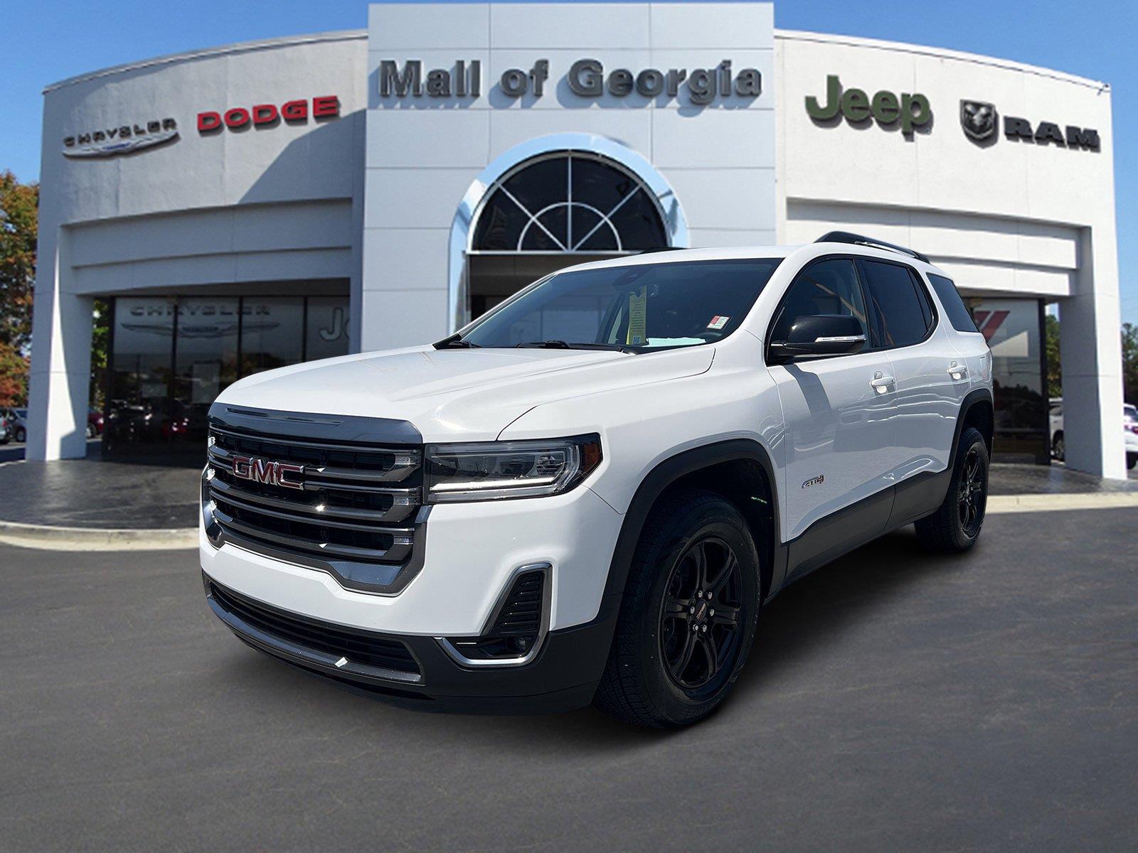 Summit White 2023 GMC Acadia SUV / Crossover Four-Wheel Drive 9-Speed Automatic