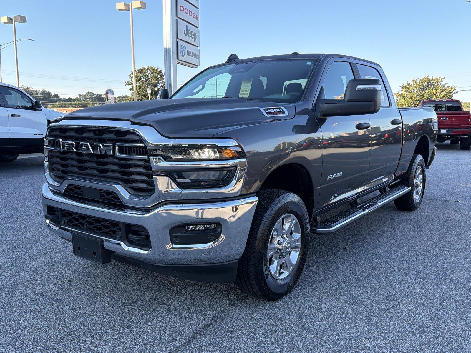 Gray (Granite Crystal Metallic Clearcoat) 2026 RAM 2500 Pickup Truck Four-Wheel Drive 8-Speed Automatic