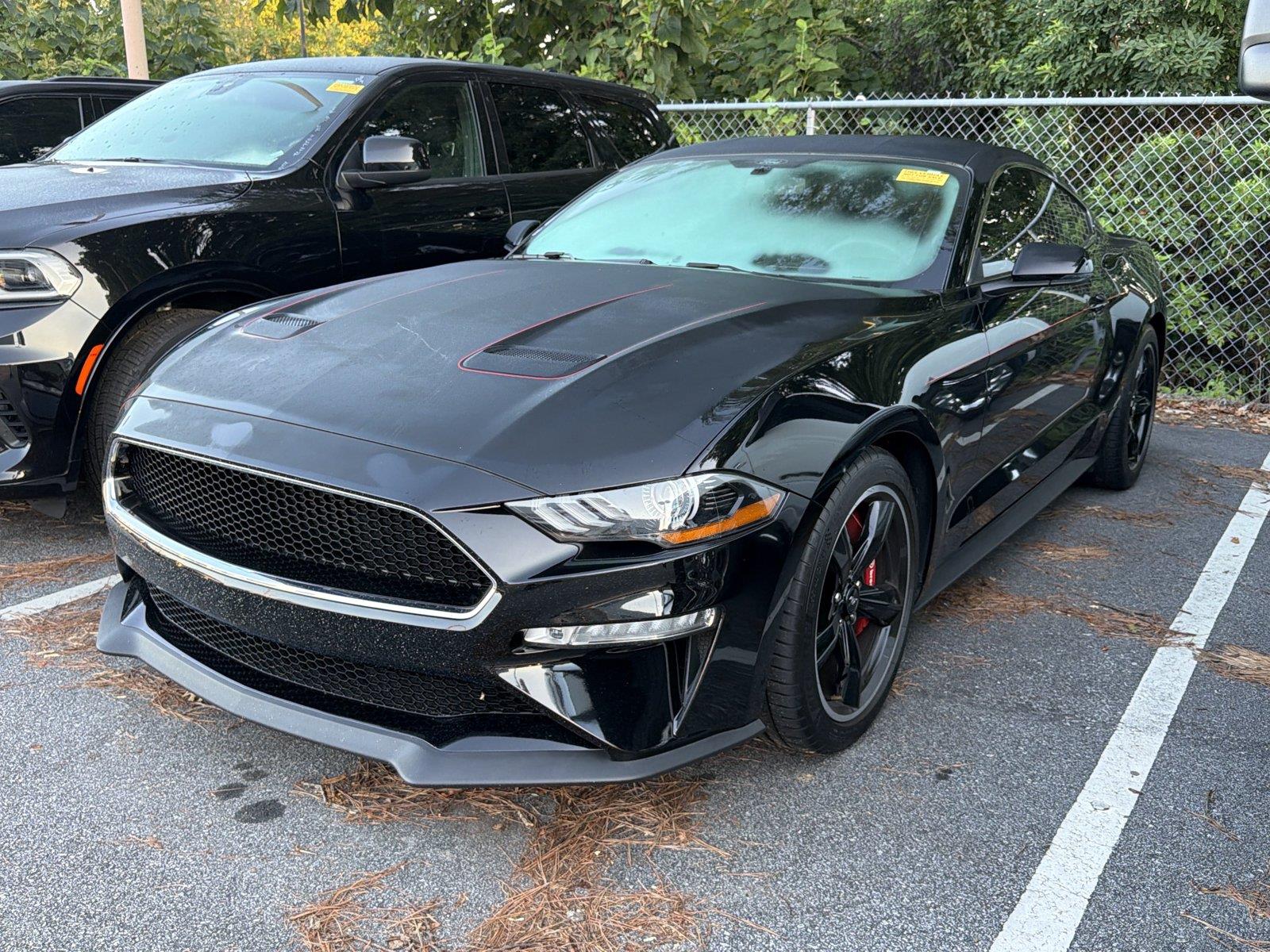 Shadow Black 2019 Ford Mustang Coupe Rear-Wheel Drive 6-Speed Manual