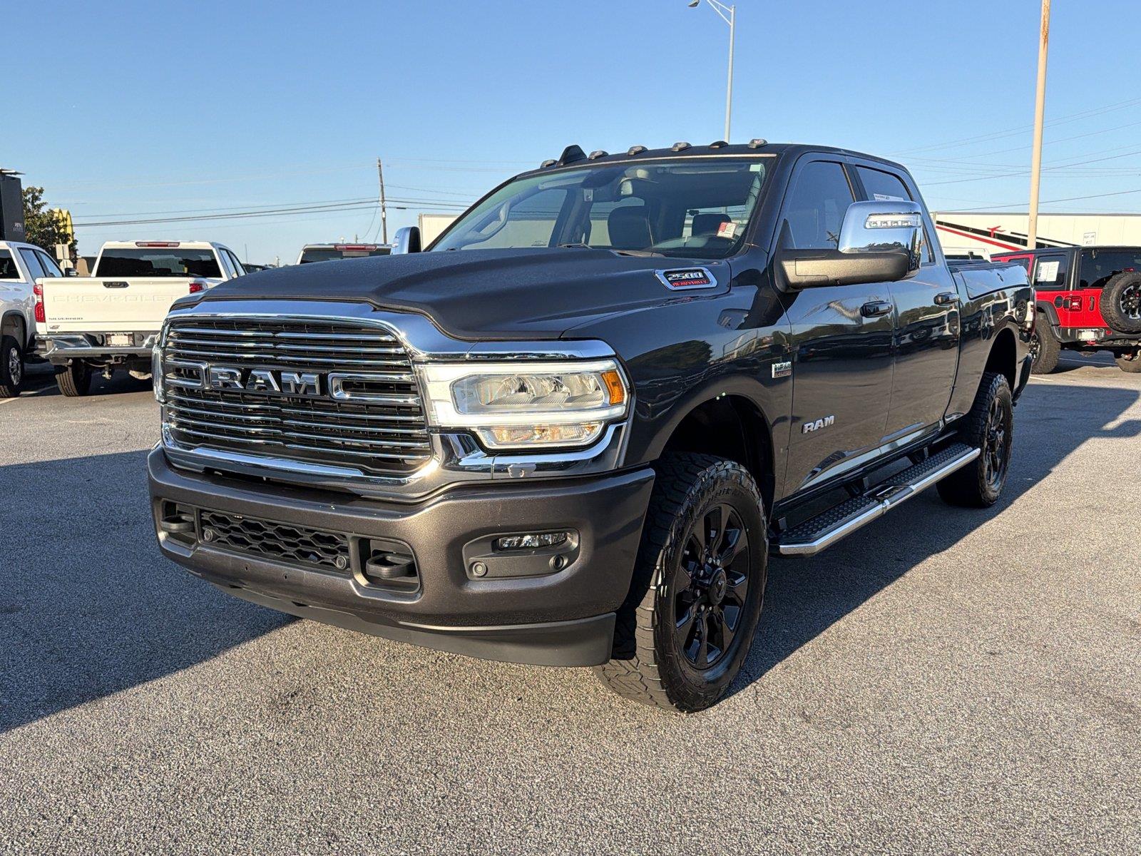 Gray (Granite Crystal Metallic Clearcoat) 2023 RAM 2500 Pickup Truck Four-Wheel Drive 8-Speed Automatic