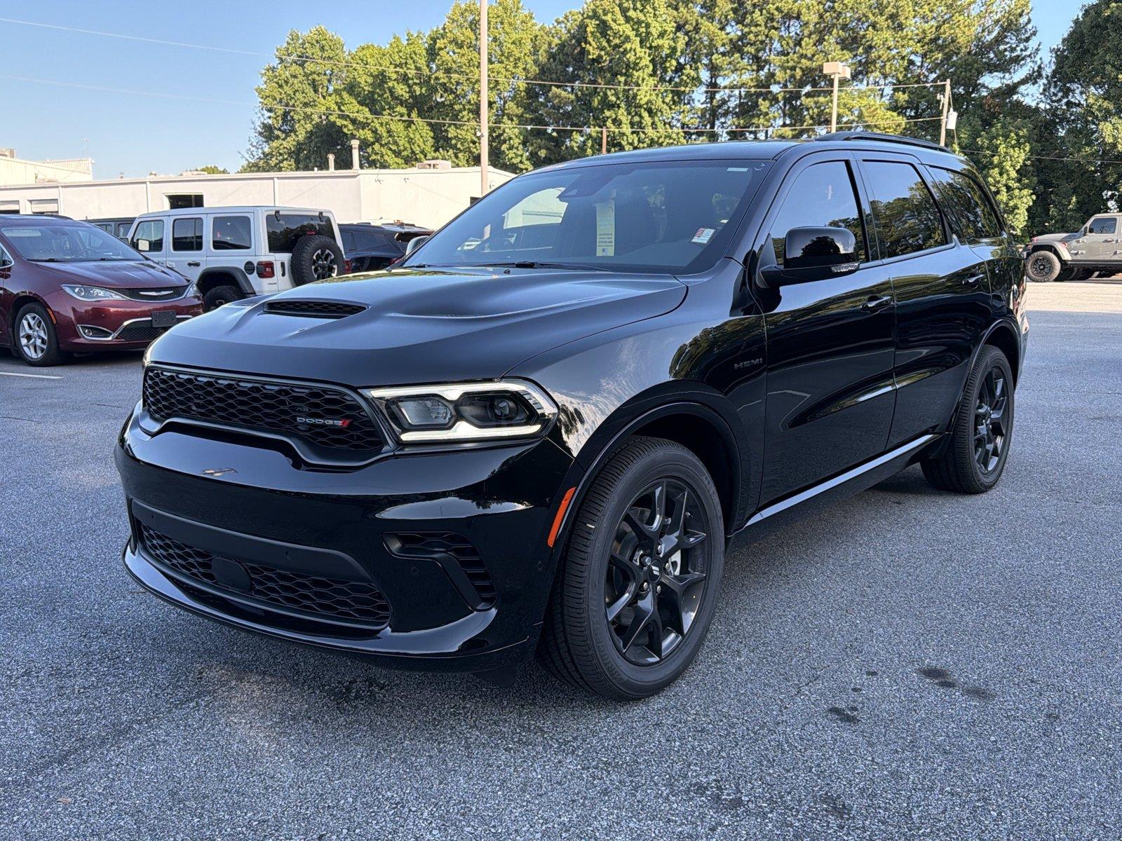 DB Black Clearcoat 2026 Dodge Durango SUV / Crossover All-Wheel Drive 8-Speed Automatic