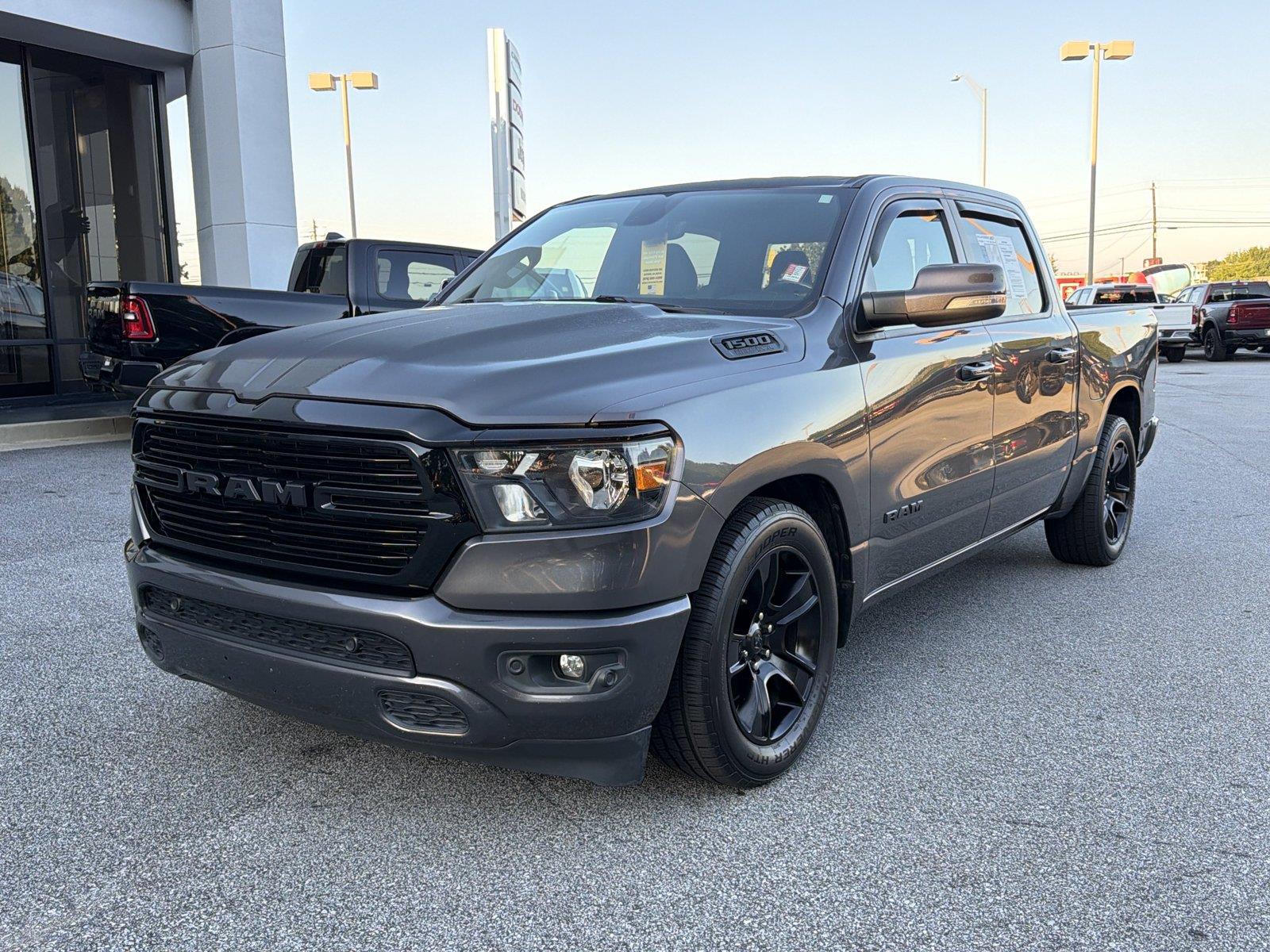 Gray (Granite Crystal Metallic Clearcoat) 2020 RAM 1500 Pickup Truck  8-Speed Automatic