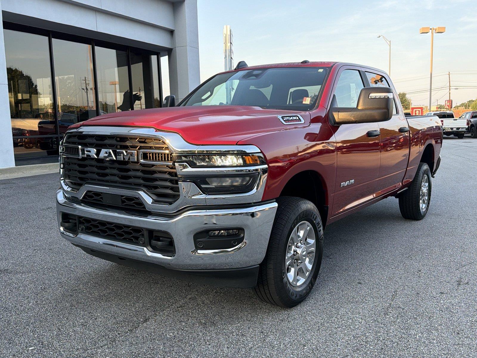 Molten Red Pearlcoat 2026 RAM 2500 Pickup Truck Four-Wheel Drive 8-Speed Automatic