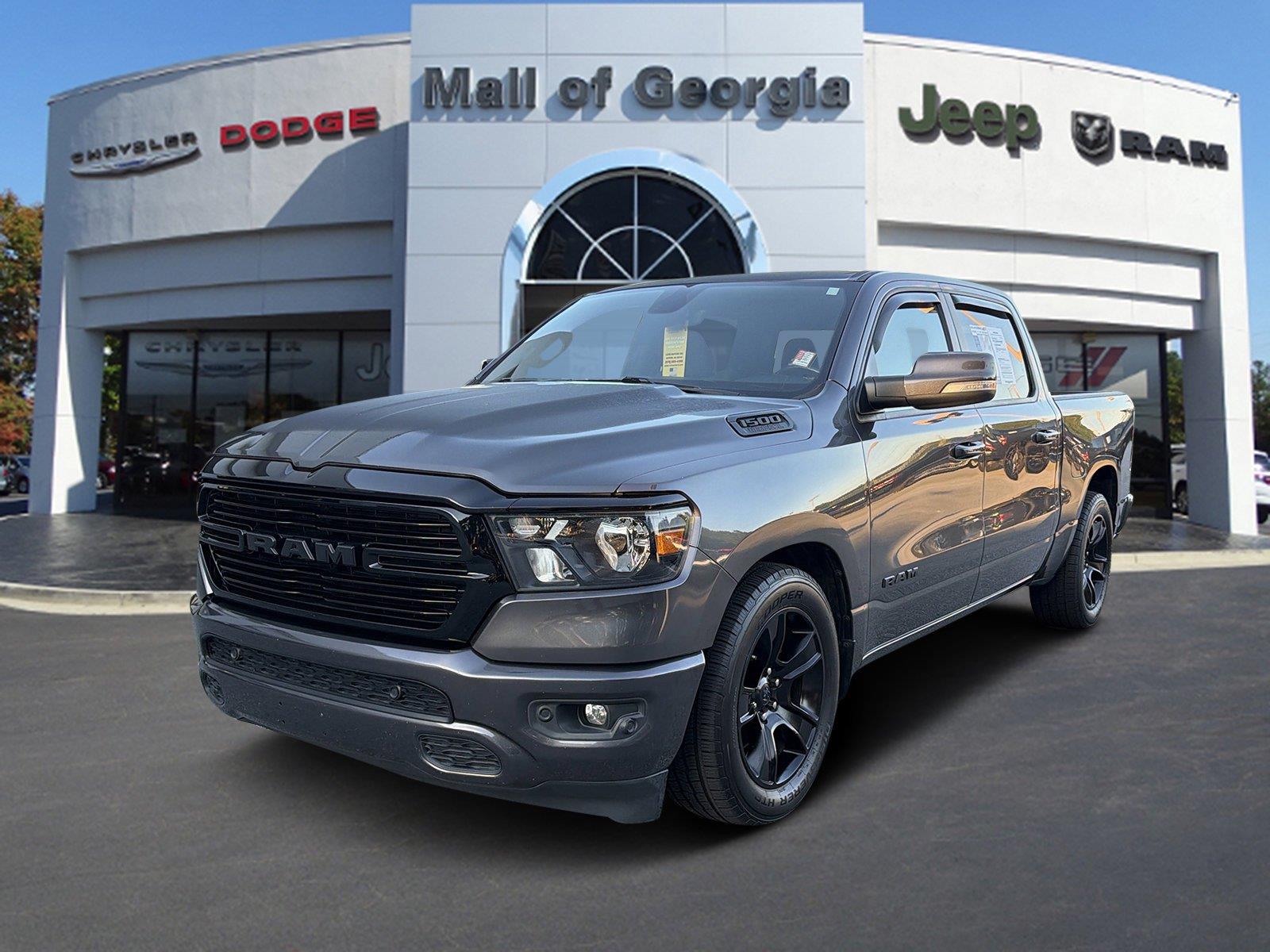 Gray (Granite Crystal Metallic Clearcoat) 2020 RAM 1500 Pickup Truck  8-Speed Automatic