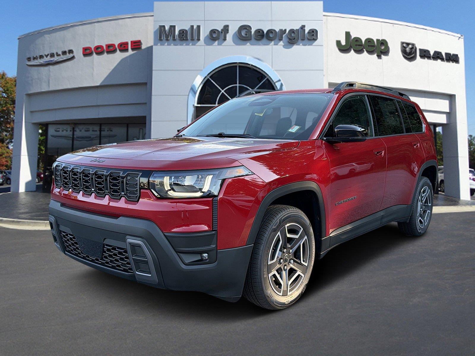 Red Hot Pearlcoat 2026 Jeep Cherokee SUV / Crossover Four-Wheel Drive Automatic