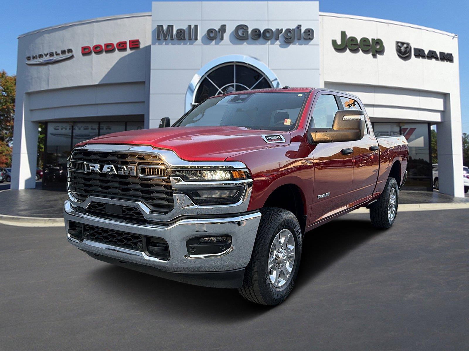 Molten Red Pearlcoat 2026 RAM 2500 Pickup Truck Four-Wheel Drive 8-Speed Automatic
