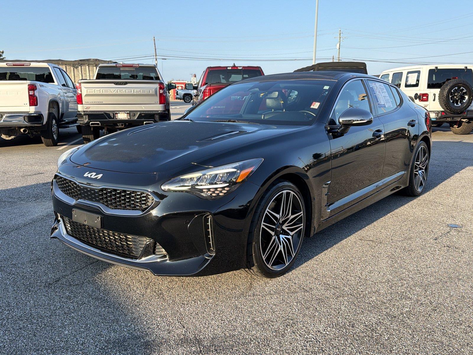 Aurora Black Pearl 2022 Kia Stinger Sedan Rear-Wheel Drive 8-Speed Automatic