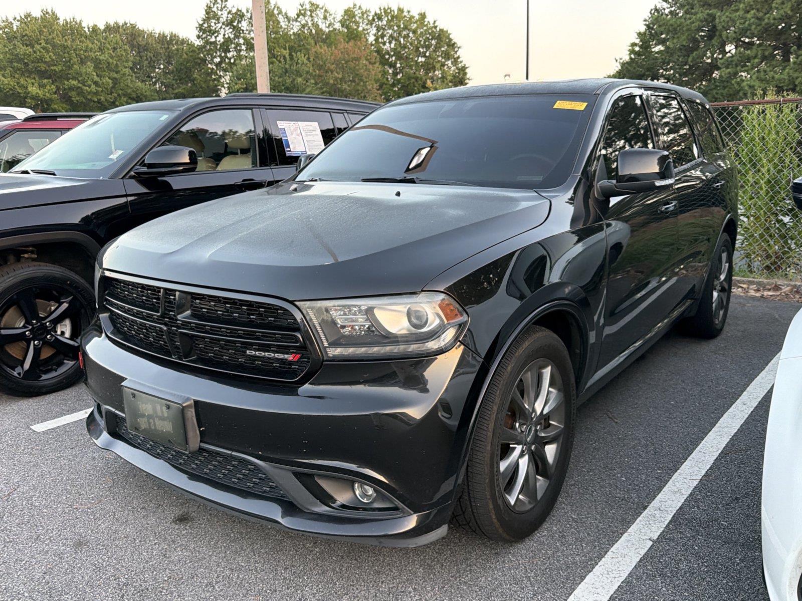 Brilliant Black Crystal Pearlcoat 2014 Dodge Durango SUV / Crossover All-Wheel Drive 8-Speed Automatic